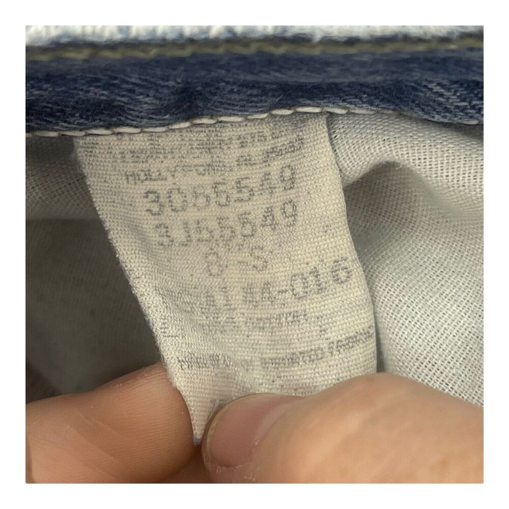 Lee Original Women's Size 8 Short Casual Denim Jeans Classic Fit - Picture 7 of 11